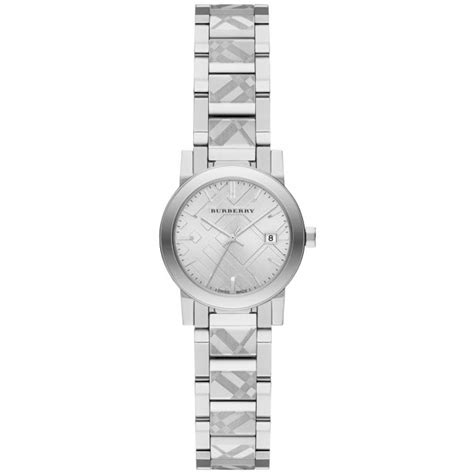 burberry bu9233|Burberry BU9233 Ladies The City Engraved Check Watch.